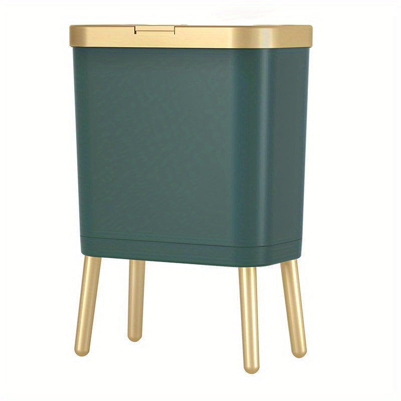 15L Odour-Sealing Trash Can, Elevated Legs