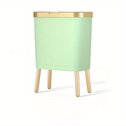 15L Odour-Sealing Trash Can, Elevated Legs