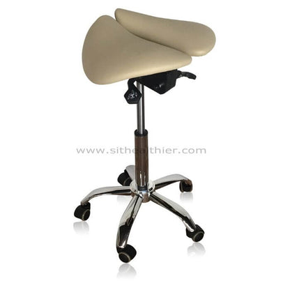 Saddle Style Split Seat Ergonomic Chair