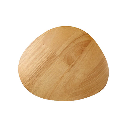 Ergové LED Wall Sconce Oak Wood and Iron Bedside Round or Oval