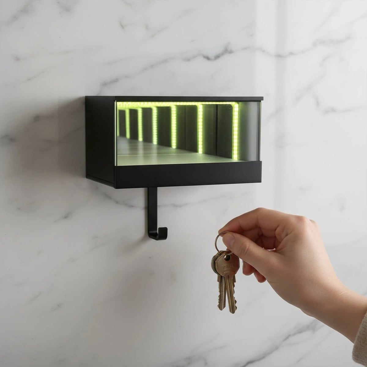 Infinity LED Car Key Holder for Wall