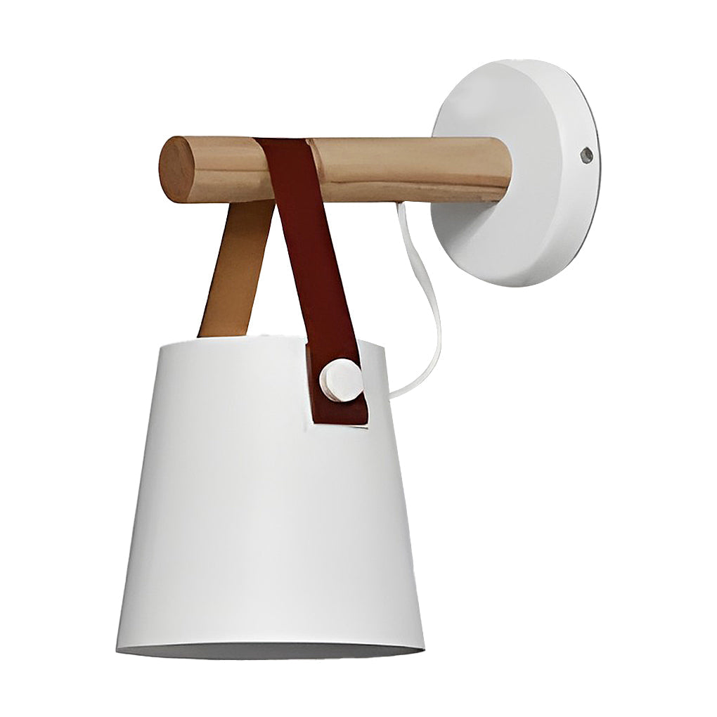 Ergové Wall Sconce Aluminum White or Black 9"