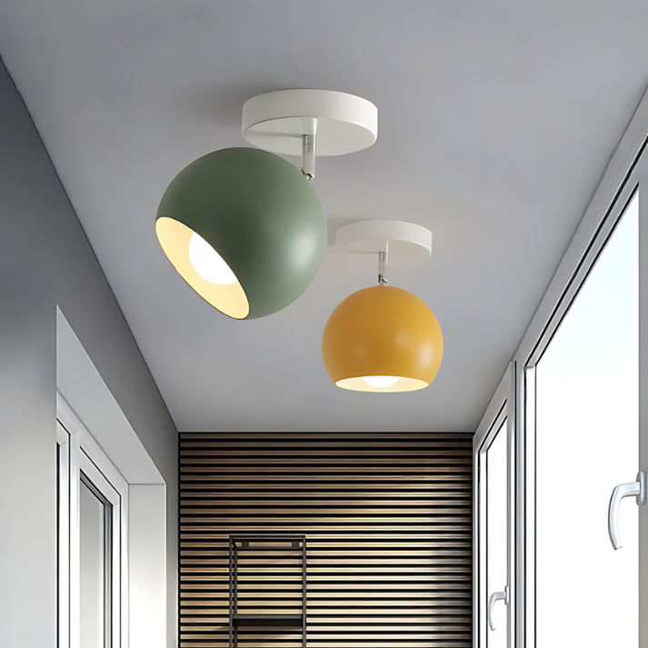 Nordic Macaron Aluminium Ceiling Light