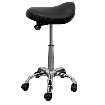 Heavy-Duty Saddle Stool with 500lb Capacity