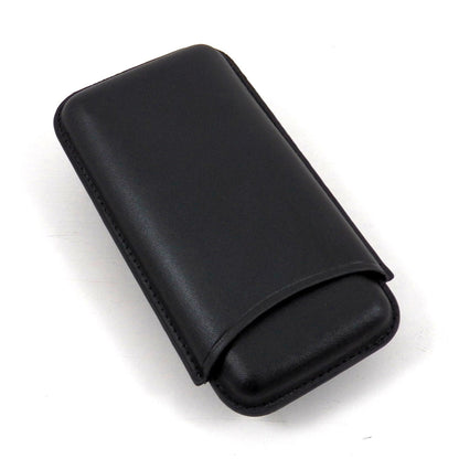 3-Cigar Leather Case with Cutter & Lighter