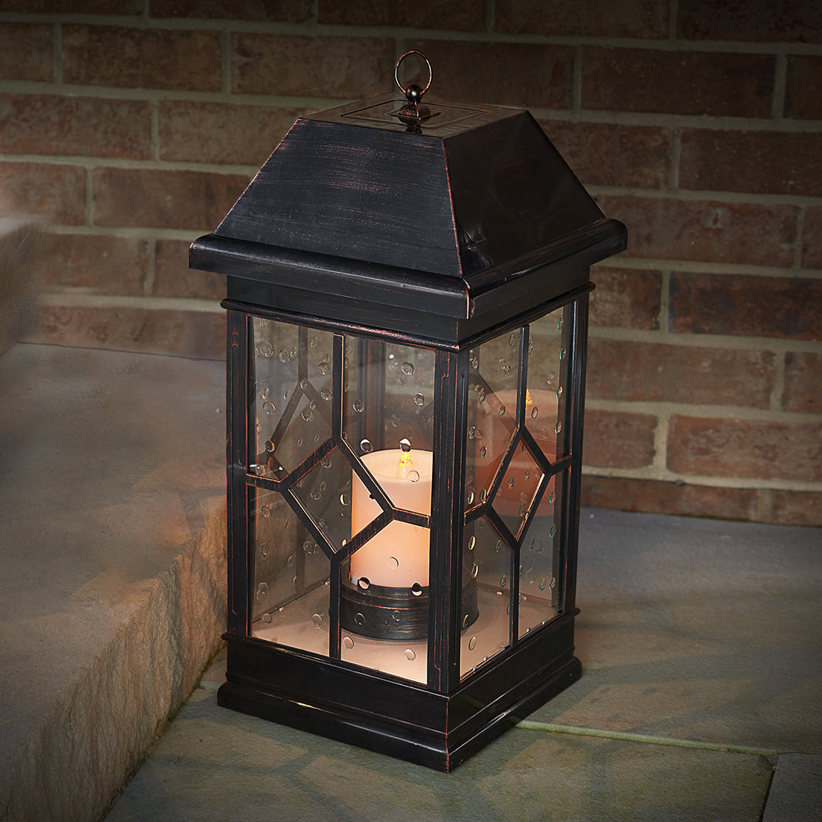 22'' Solar Powered Candle Lantern