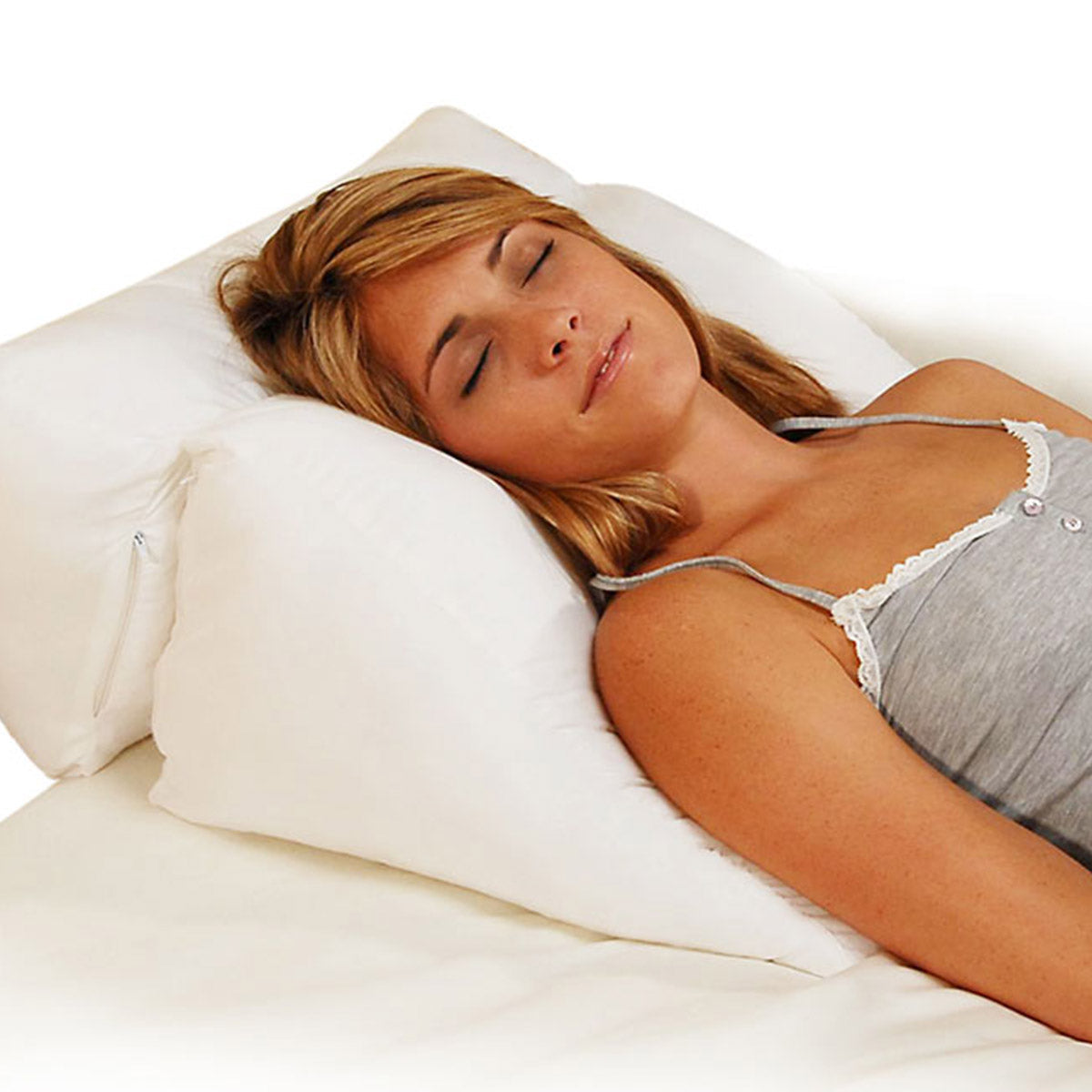 Sharper Image 10-in-1 Flip Pillow