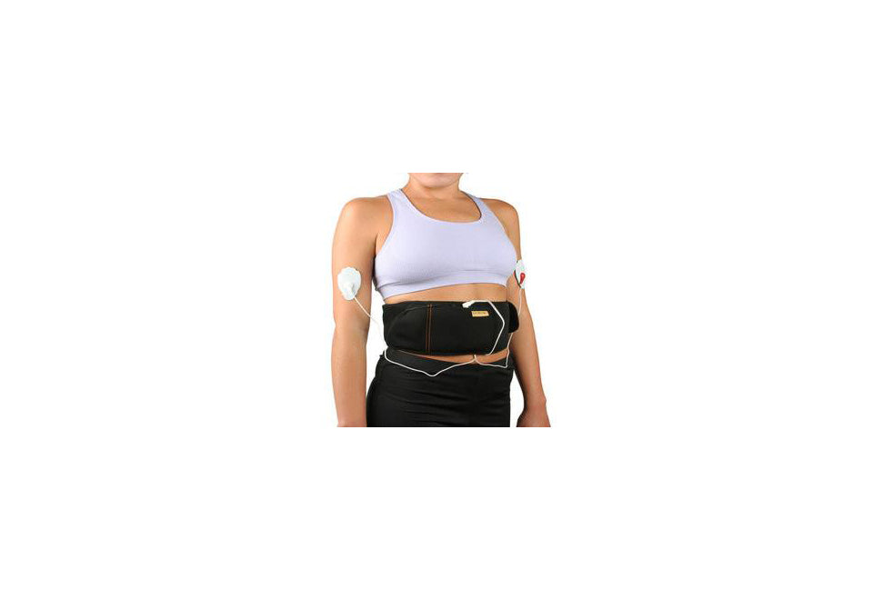 2-in-1 EMS Ab Toning & Massage Belt