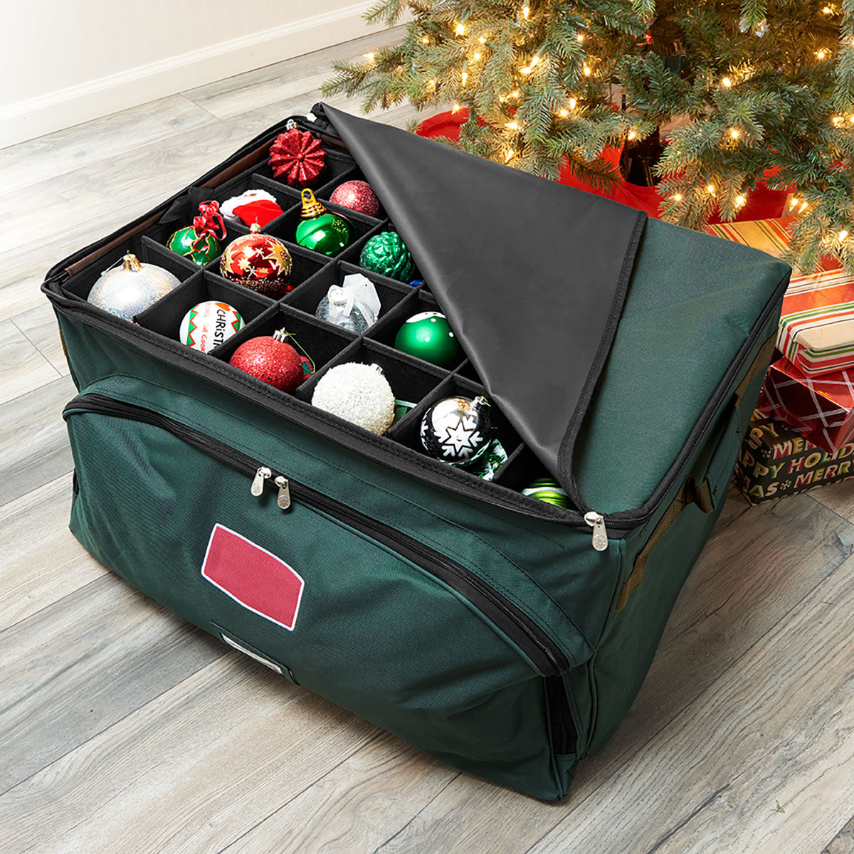 3-Tray Ornament Storage Bag, Holds 72