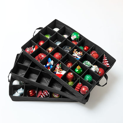 3-Tray Ornament Storage Bag, Holds 72
