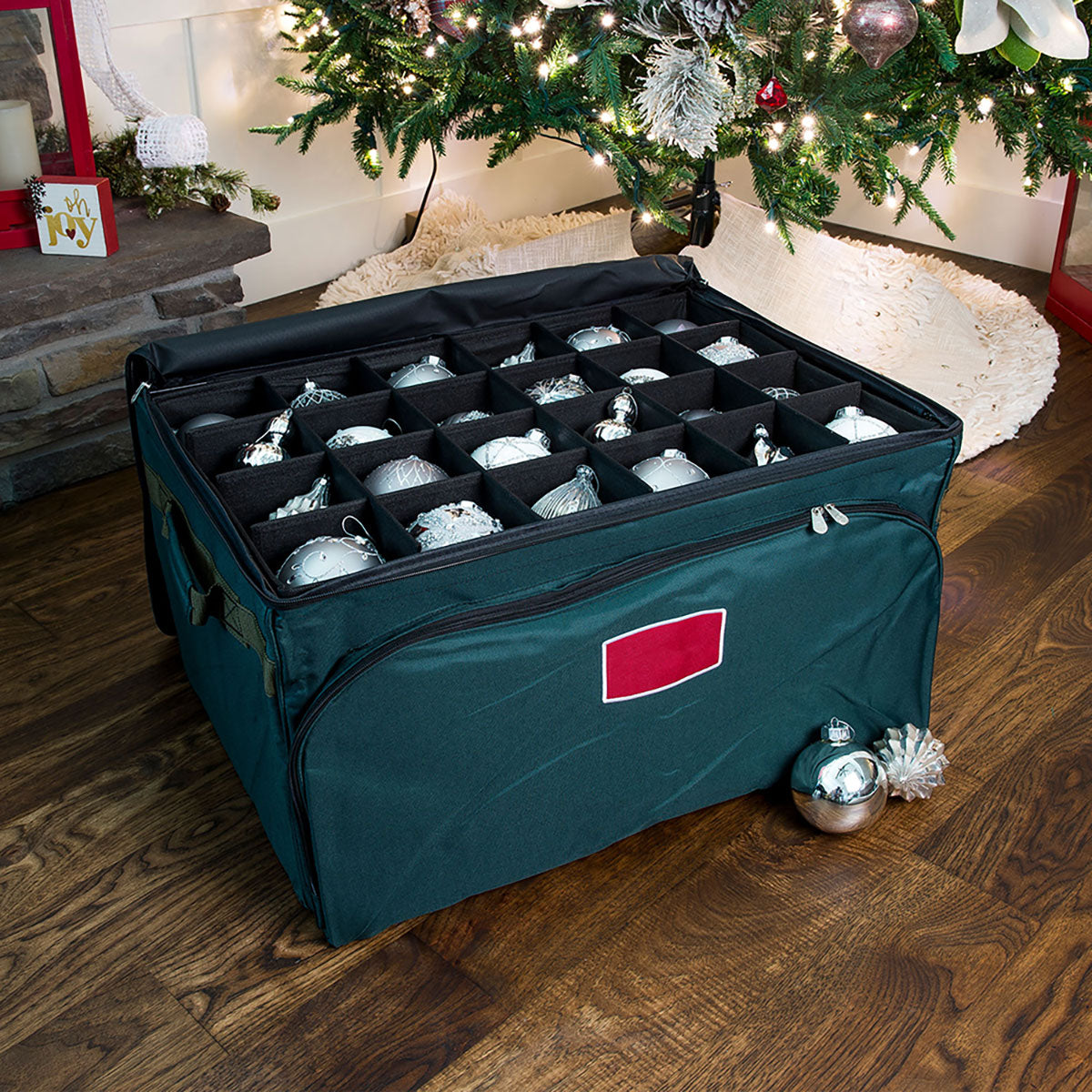 3-Tray Ornament Storage Bag, Holds 72