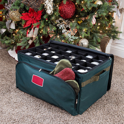 3-Tray Ornament Storage Bag, Holds 72