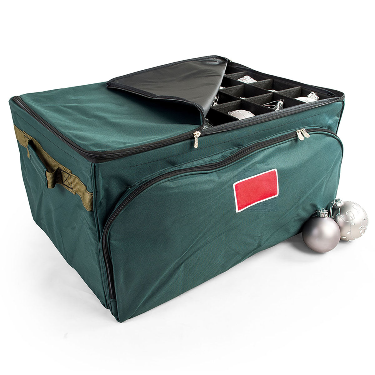 3-Tray Ornament Storage Bag, Holds 72