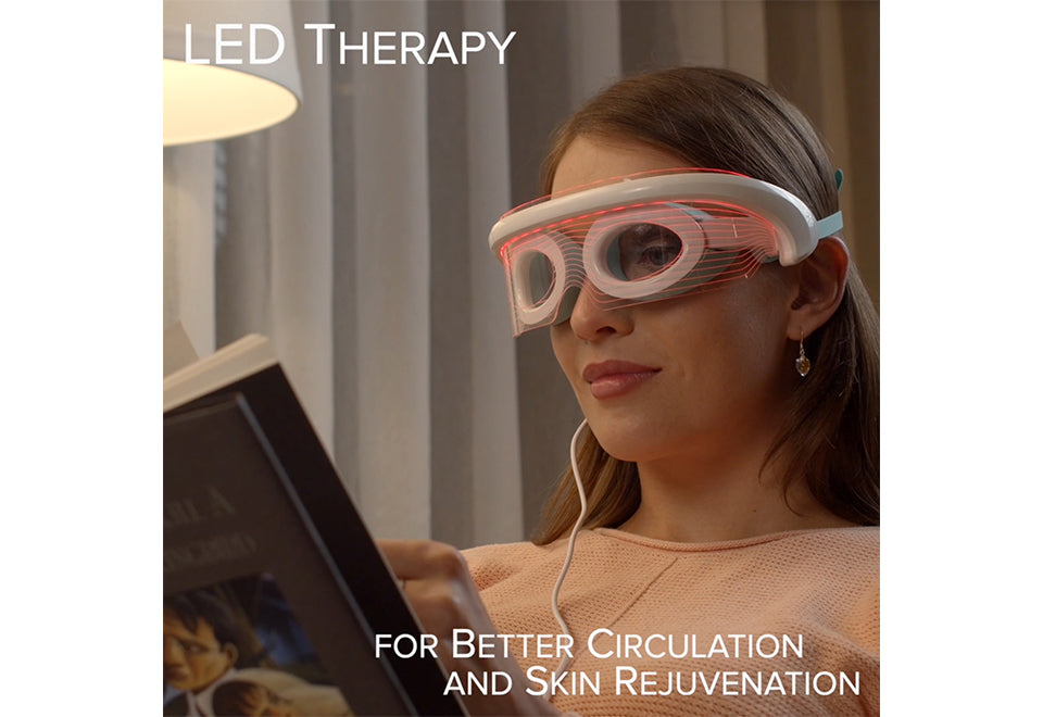 3-in-1 LED Eye Therapy Relief Mask