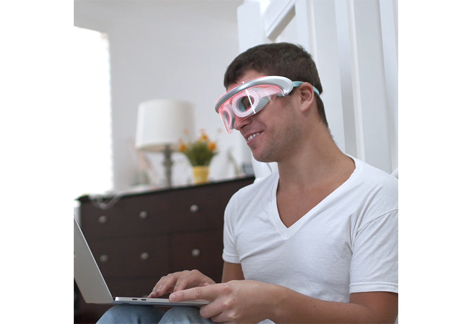3-in-1 LED Eye Therapy Relief Mask