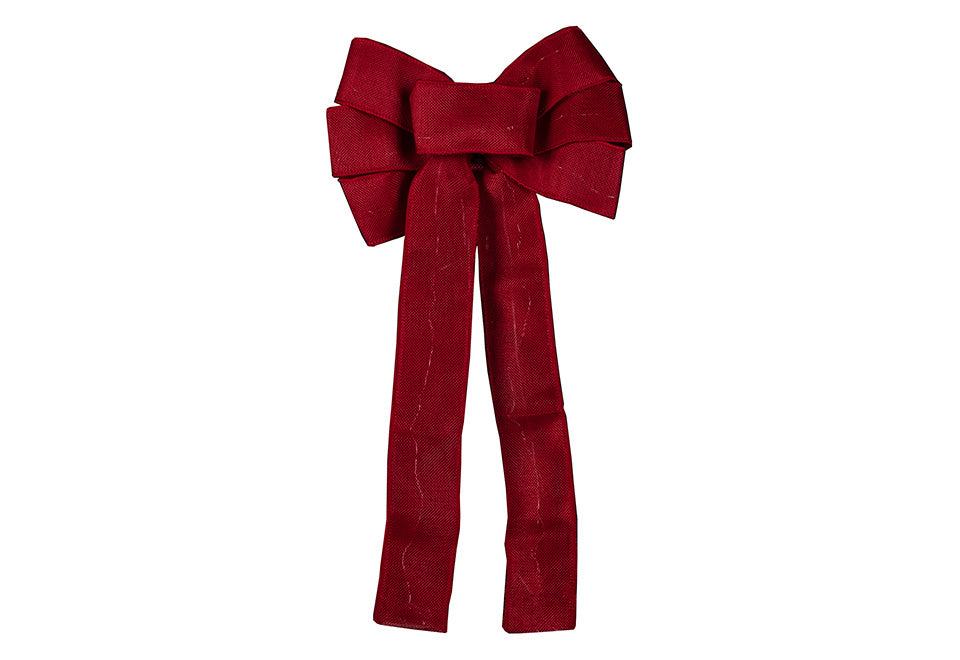 Cordless Light-Up Holiday Ribbon Bow