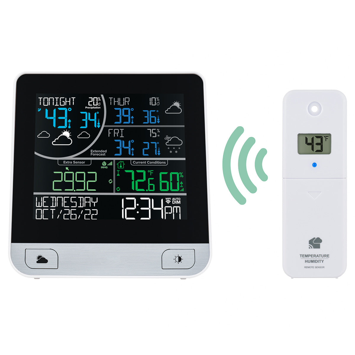 3-Day Digital Weather Forecast Station