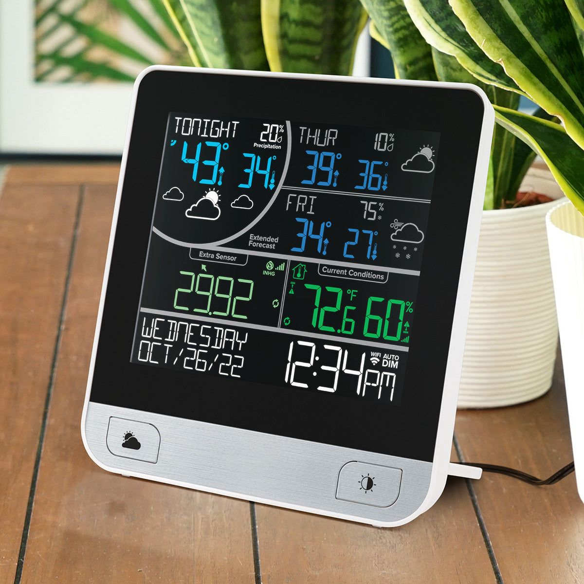 3-Day Digital Weather Forecast Station