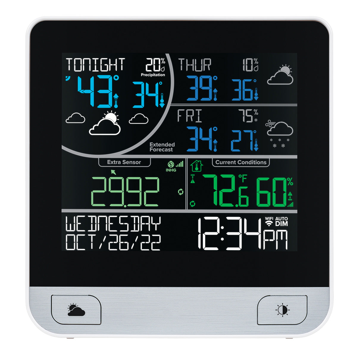 3-Day Digital Weather Forecast Station