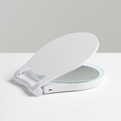 Sharper Image 10X Lighted Travel Mirror