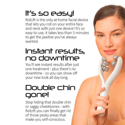 Cordless Face Lift Roller for Jawline & Neck