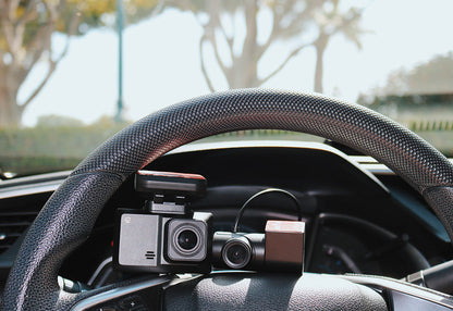 1080P Dual Dash Cam with App & 32GB Card