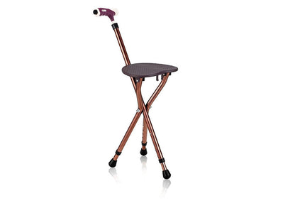 3-in-1 Walking Cane with Seat & Light