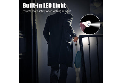 3-in-1 Walking Cane with Seat & Light
