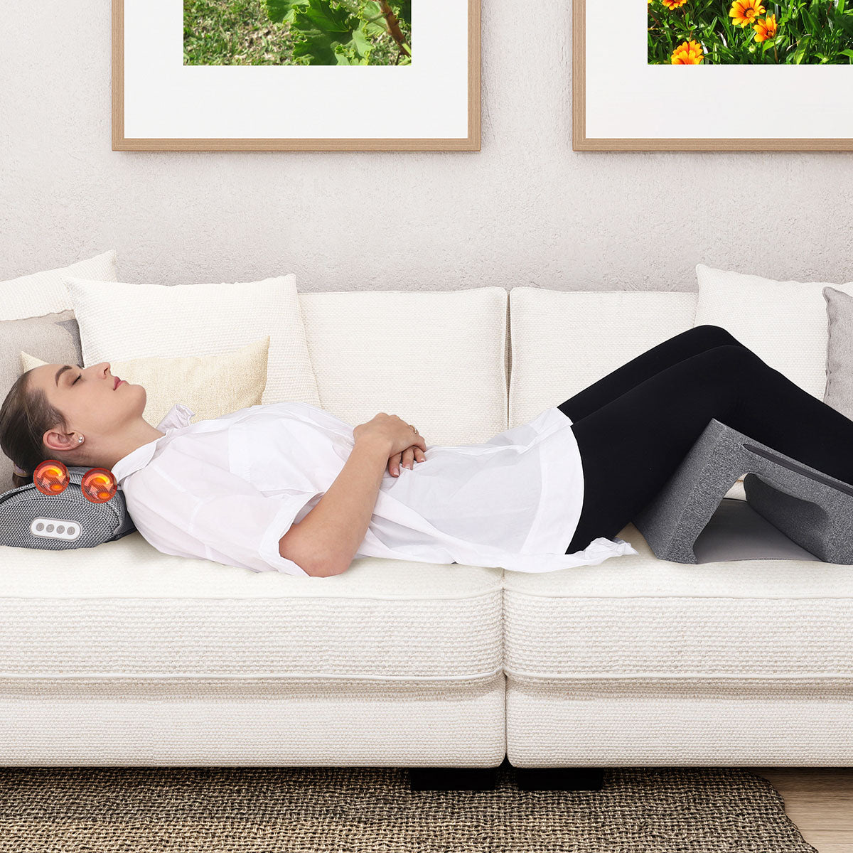 3-in-1 Shiatsu Massage Cushion with Heat