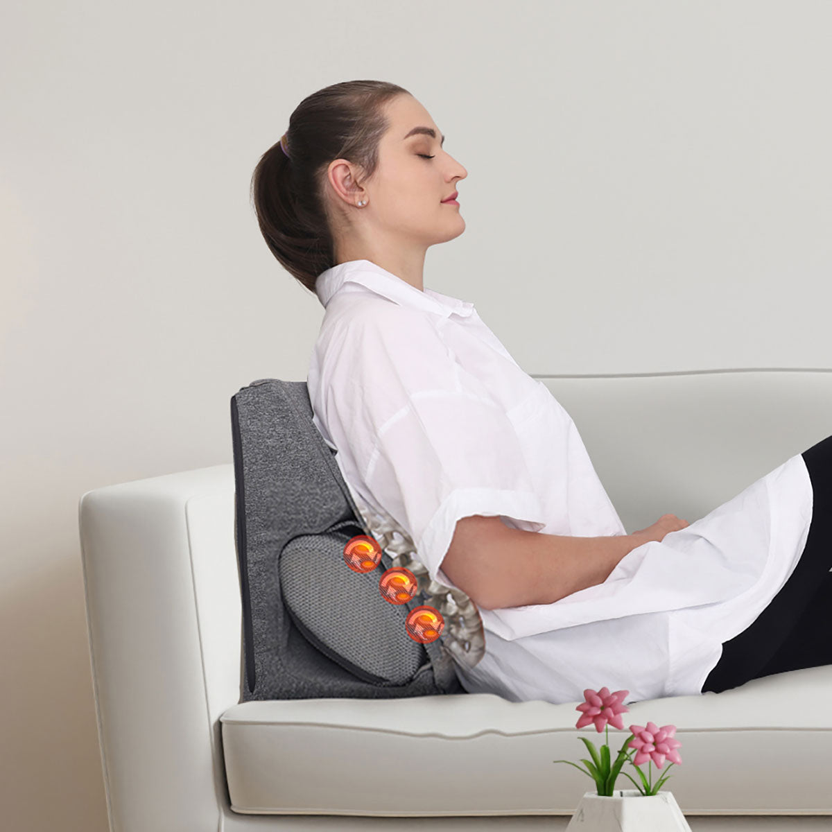 3-in-1 Shiatsu Massage Cushion with Heat
