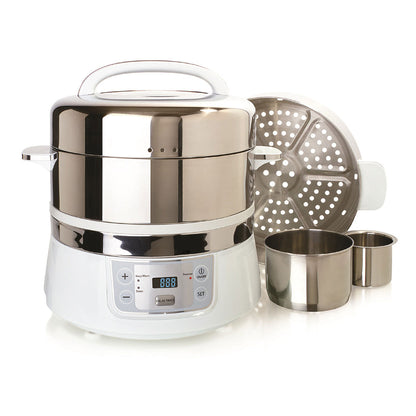 2-Tier Electric Food Steamer