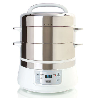 2-Tier Electric Food Steamer