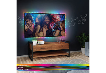Sound Reactive LED Strip Lights, 16.4ft