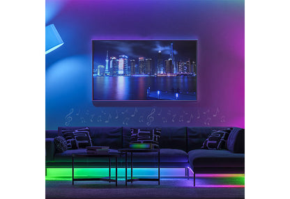 Sound Reactive LED Strip Lights, 16.4 ft