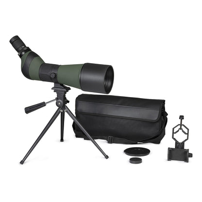 20x-60x Spotting Scope + Smartphone Adapter
