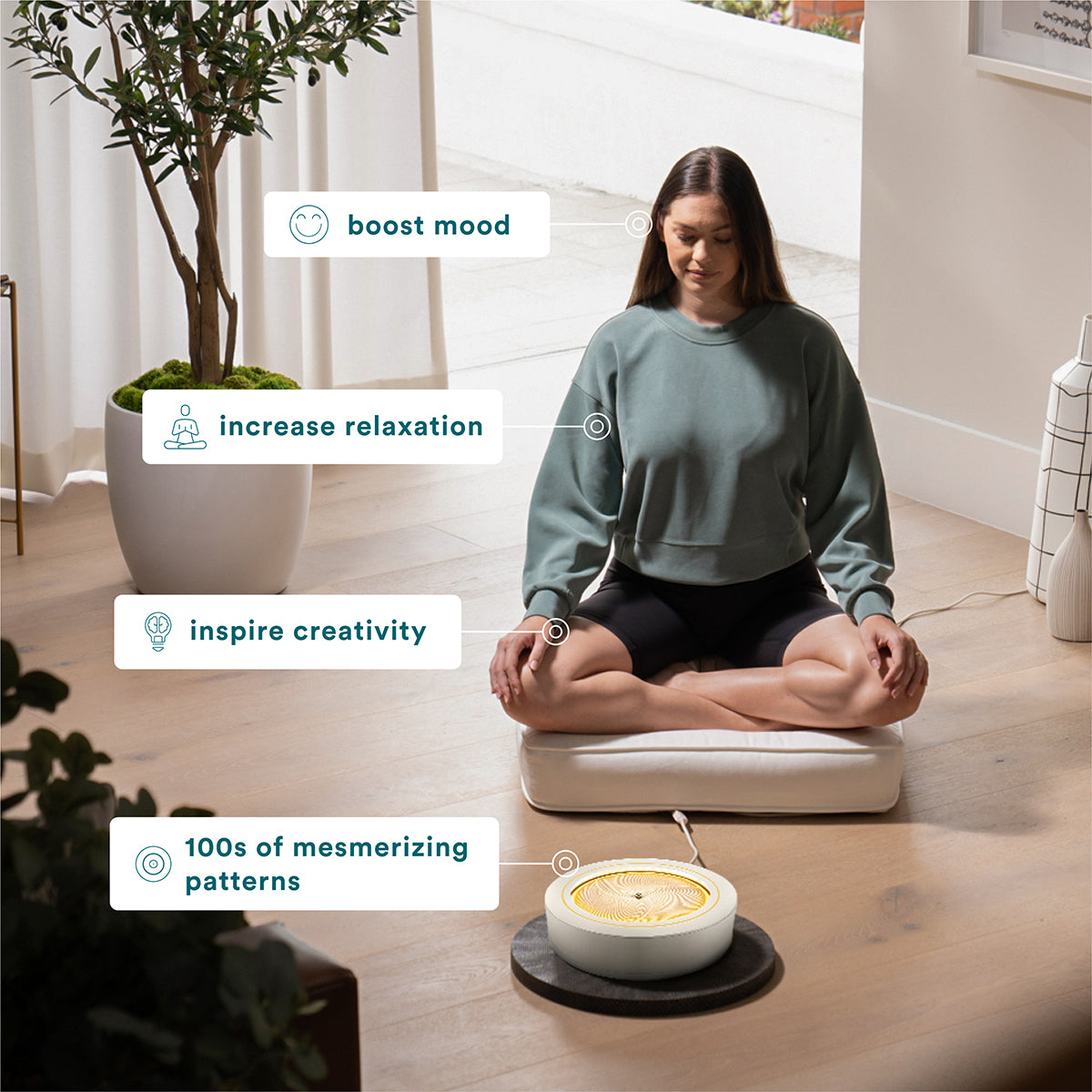11" Smart Sandscapes Zen Garden Table