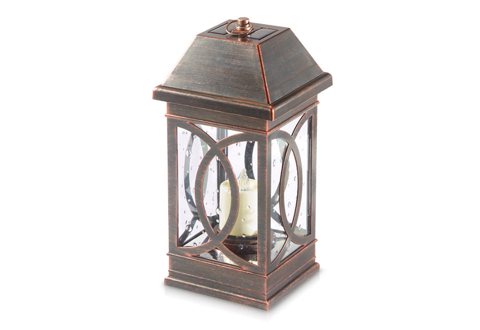 15'' Solar Powered Candle Lantern