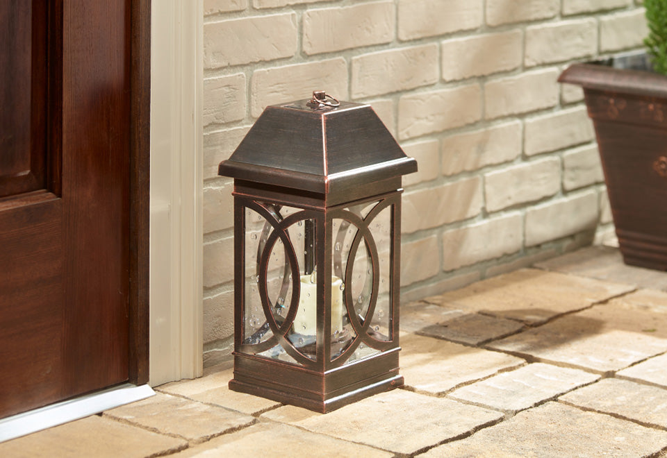 15'' Solar Powered Candle Lantern