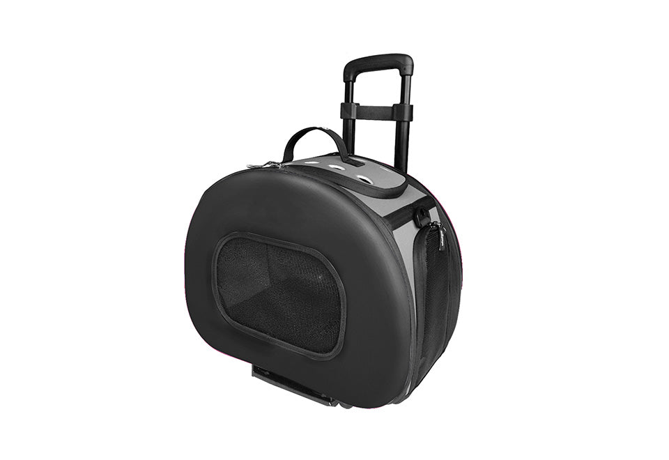 Tough-Shell Wheeled Pet Carrier