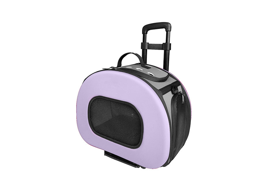 Tough-Shell Wheeled Pet Carrier