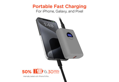 Fast Charge Power Bank with Digital Display
