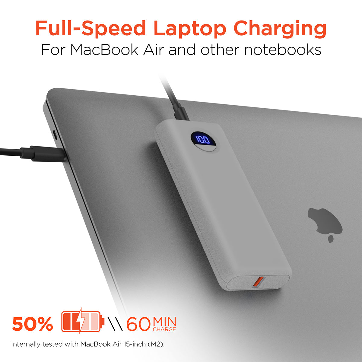 Fast Charge Power Bank with Digital Display