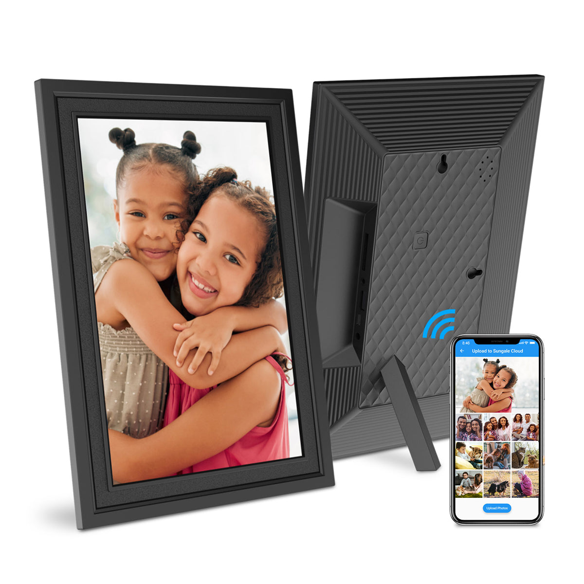 10" Smart Digital Photo Frame with Touchscreen