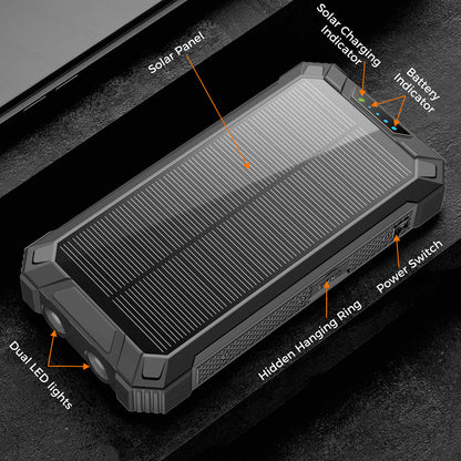 20000mAh Solar Wireless Power Bank