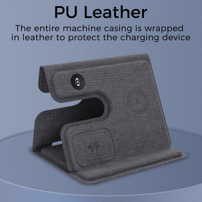 Foldable 3-in-1 Wireless Charging Stand