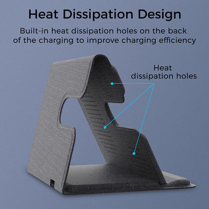 Foldable 3-in-1 Wireless Charging Stand