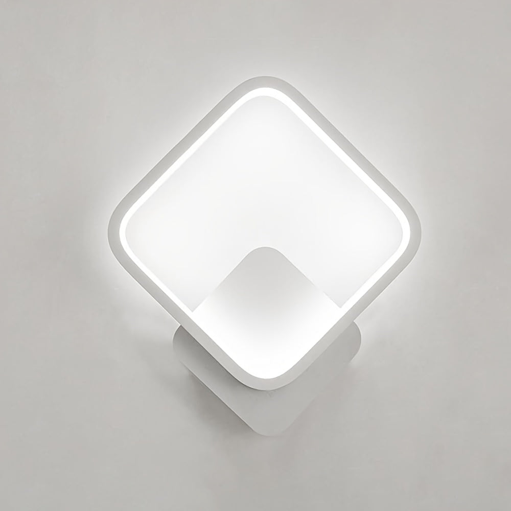 Modern Square LED Wall Lamp - Geometric Light