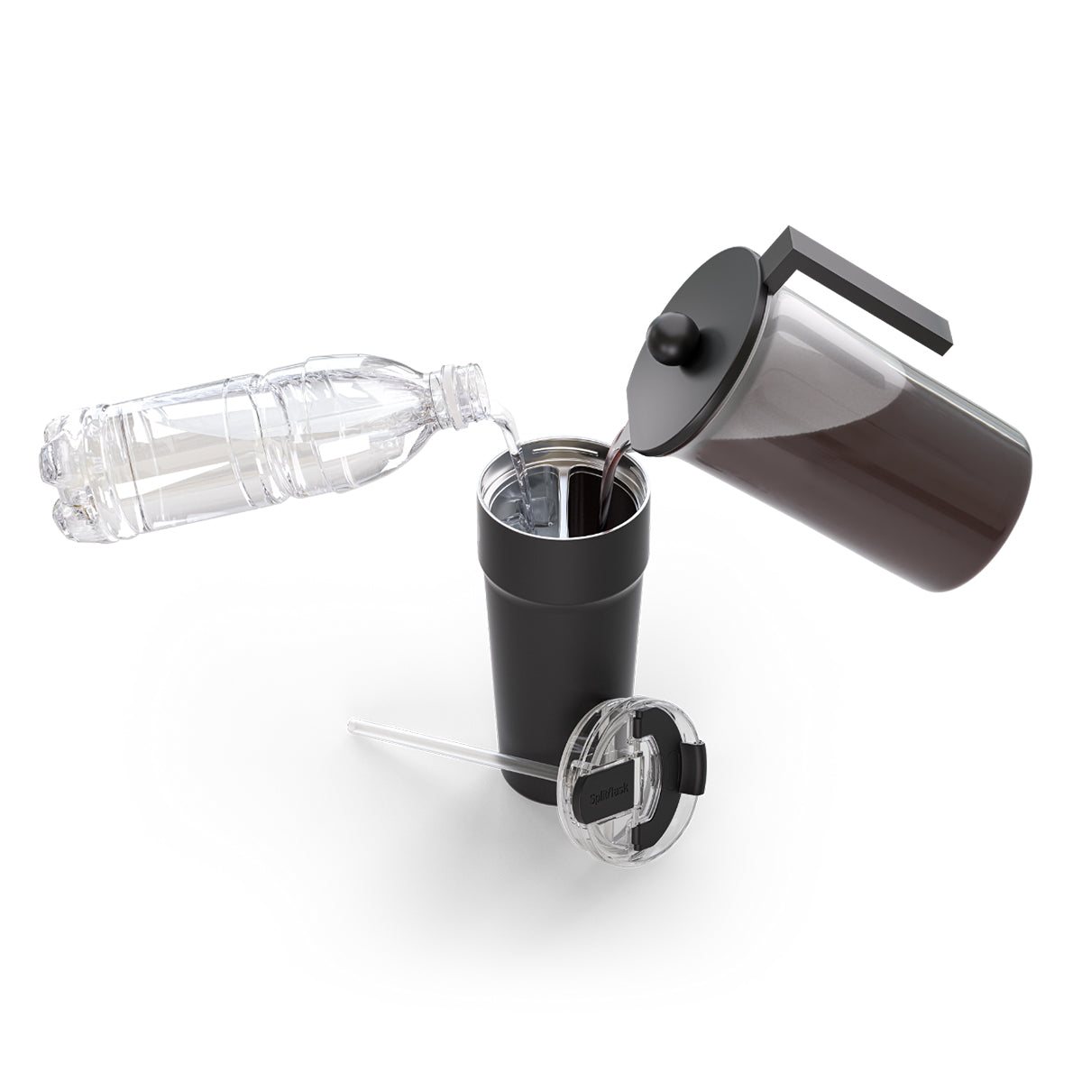 30oz Dual Chamber Hot & Cold Tumbler
