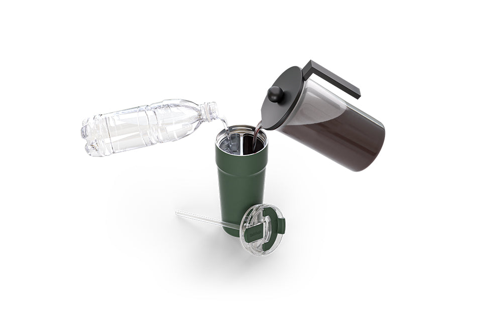 30oz Dual Chamber Hot & Cold Tumbler