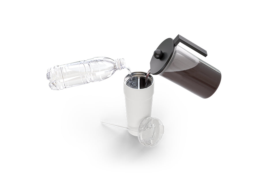 30oz Dual Chamber Hot & Cold Tumbler